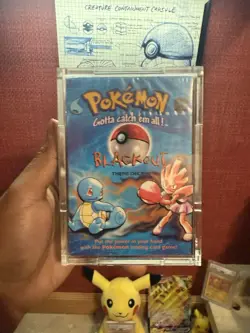 Pokemon Blackout SEALED Trading Cards Theme Deck Base Set Possibly Shadowless - Image 2