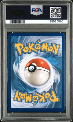 Pokemon TCG Espeon & Deoxys GX SM240 Black Star Promo Full Art Holo Card PSA 8 - Image 2
