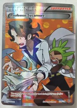 Professor Sycamore Ultra Rare XY - Steam Siege 114/114 NM Pokemon TCG Card - Image 1