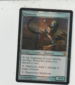 x1 Card Masticore From the Vault: Relics FOIL MAGIC MTG English EX-NM - Image 1