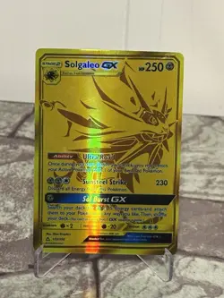Solgaleo GX Ultra Prism Secret Rare 173/156 Pokemon Card - Raw - Image 1