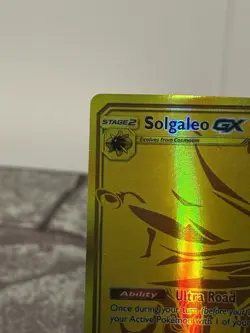 Solgaleo GX Ultra Prism Secret Rare 173/156 Pokemon Card - Raw - Image 2