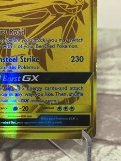 Solgaleo GX Ultra Prism Secret Rare 173/156 Pokemon Card - Raw - Image 4