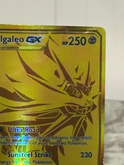 Solgaleo GX Ultra Prism Secret Rare 173/156 Pokemon Card - Raw - Image 5