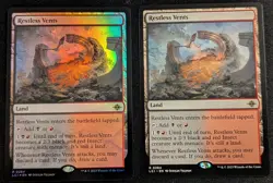 MTG - x2 Restless Vents 1 FOIL & 1 Regular - The Lost Caverns of Ixalan - Image 1