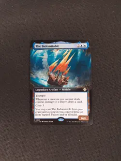 The Indomitable Mtg NM Extended Art Commander The Lost Caverns Of Ixalan Magic - Image 1