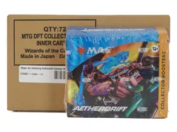 MAGIC THE GATHERING AETHERDRIFT COLLECTOR BOOSTER 6-BOX CASE - Image 1