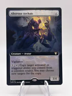 Abstruse Archaic 0744 Extended Art Commander Masters CMM MTG NM - Image 1