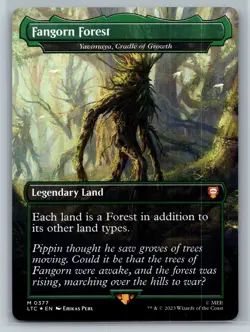 Fangorn Forest - Yavimaya, Cradle of Growth Commander: the Lord of the Rings:... - Image 1