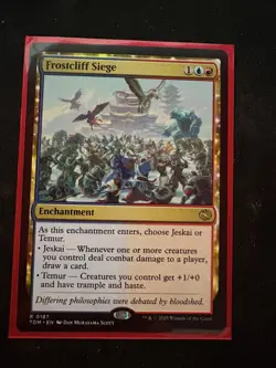 Frostcliff Siege (187) Tarkir: Dragonstorm TDM MTG Magic - Image 1