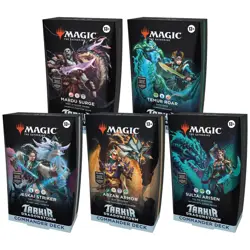 Sealed Case Set of 5 (1 of Each) Commander Deck Tarkir Dragonstorm TDM MTG - Image 2