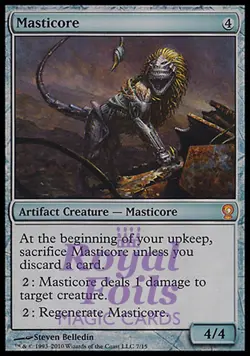 Masticore 1x FOIL FTV MTG From the Vault Relics MINT artifact - Image 1