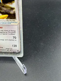 2003 Pokemon EX Dragon Dragonite EX 90/97 Rare Holo Foil Creases Top LeftPicture - Image 4