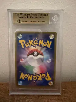 Poncho-Wearing Pikachu Pokemon Center Mega Battle JPN 275/XY-P BGS 9.5 NO PSA 10 - Image 2