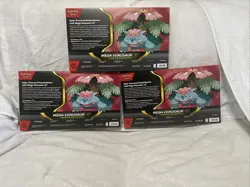 LOT OF 3 - Pokemon TCG Mega Venusaur EX Premium Collection Factory Sealed Box - Image 5