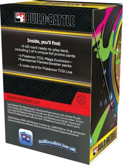 POKEMON MEGA EVOLUTION: PHANTASMAL FLAMES BUILD & BATTLE BOX - Image 4
