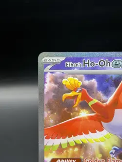 Pokemon TCG Ethan's Ho-Oh EX SIR 230/182 Destined Rivals NM Special Illustration - Image 2
