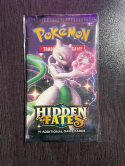 Pokemon Hidden Fates Booster Pack Mewtwo - Factory sealed (Sun & Moon) - Image 1