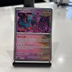 Pokemon Temporal Forces Holo Rare 078/162 Flutter Mane - Image 1