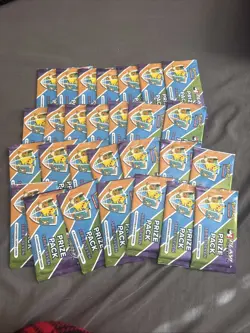 PLAY! Pokemon 28x SEALED Prize Pack Series 7 - Image 1
