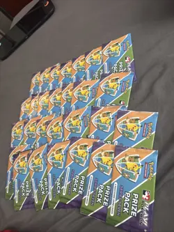 PLAY! Pokemon 28x SEALED Prize Pack Series 7 - Image 2
