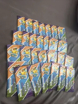 PLAY! Pokemon 28x SEALED Prize Pack Series 7 - Image 3