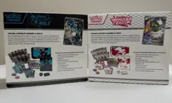Pokemon Scarlet Violet White Flare & Black Bolt Elite Trainer Boxes - 2 Box Lot - Image 2