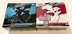 Pokemon Scarlet Violet White Flare & Black Bolt Elite Trainer Boxes - 2 Box Lot - Image 3