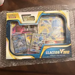 POKEMON TCG GLACEON V STAR Special Collection Box | Factory Sealed NEW. - Image 1