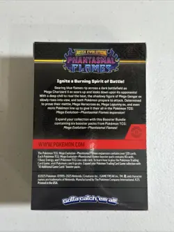 Pokemon TCG Mega Evolution Phantasmal Flames Booster Bundles New Sealed 6 Packs - Image 3