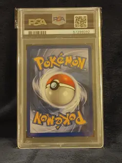 2000 Pokemon Mew Holo #9 Black Star Promo PSA 7 Swirl - Image 2