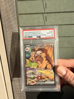 Arven's Mabosstiff ex 235/182 pokemon SIR PSA 10 - Image 1