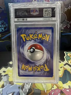 Pokemon TCG Giovanni's Machamp 1st Edition 6/132 Gym Challenge PSA 7 - Image 2