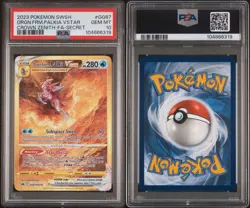 2023 POKEMON SWORD & SHIELD CROWN ZENITH #GG67 ORIGIN FORME PALKIA VSTAR PSA 10 - Image 3
