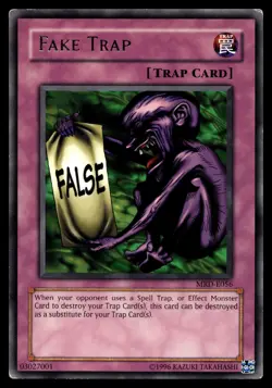 FAKE TRAP MRD-056 RARE METAL RAIDERS YU-GI-OH - Image 1
