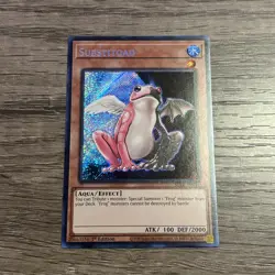 Substitoad - YuGiOh! BLTR-EN054 Secret Rare NM - Image 1