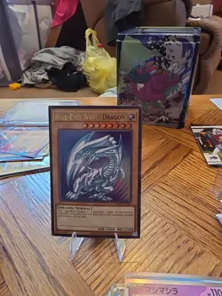 Yu-Gi-Oh! TCG Blue-Eyes White Dragon LCKC-EN001 Ultra Rare Unlimited - Image 1