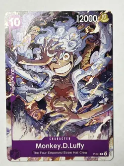 Monkey.D.Luffy P-041 - Starter Deck 18: PURPLE Monkey.D.Luffy Promo - Image 2