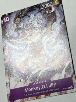 Monkey.D.Luffy P-041 - Starter Deck 18: PURPLE Monkey.D.Luffy Promo - Image 3