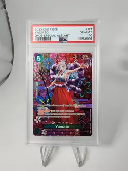 One Piece Awakening Of The New Era OP05 Yamato Special Alt Art SP PSA 10 English - Image 1
