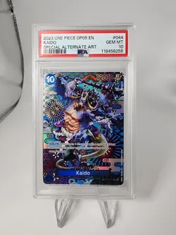One Piece Awakening Of The New Era OP05 Kaido Special Alt Art SP PSA 10 English - Image 1
