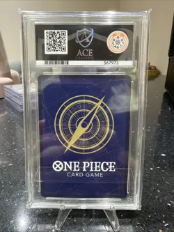 ACE 10 Sanji OP06-119 Manga Alt Art THE BEST vol.2 PERFECT 10 black label - Image 3