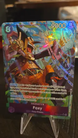 Foxy Alternate Art EB04-036 SR English Azure Sea's Seven One Piece - Image 1