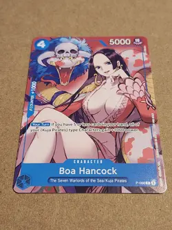 Boa Hancock P-066 Promo Non-Foil One Piece TCG English Lightly Played - Image 1