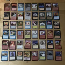 Magic: The Gathering Cards deck master x48 black border lot 3# low start price - Image 1