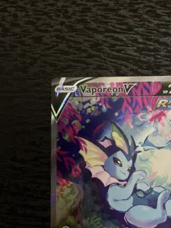 Vaporeon v SWSH181 Sword & Shield Promo Holo Pokemon TCG Card NM - Image 2