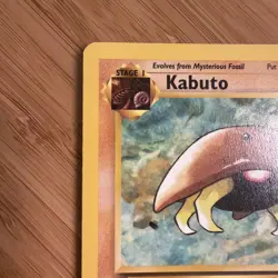 Pokemon TCG Kabuto Unlimited Common Card # 50/62 LP CONDITION - Image 5