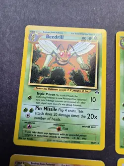 Pokemon Neo Discovery Set SIX Rare NM Cards 18,19,26,28,30,34/75 - Image 2