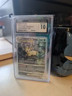 CGC 10 GEM MINT Leafeon VSTAR GG35/GG70 GALARIAN GALLERY Pokemon Card - Image 1