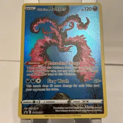 Galarian Moltres SWSH284 Holo Black Star Crown Zenith Promo Pokemon Card NM - Image 1